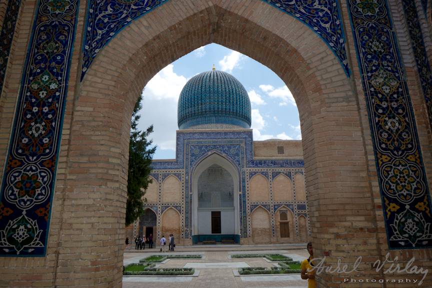 Fotografii-Samarkand-Uzbekistan-AV fotografie pe sub bolta