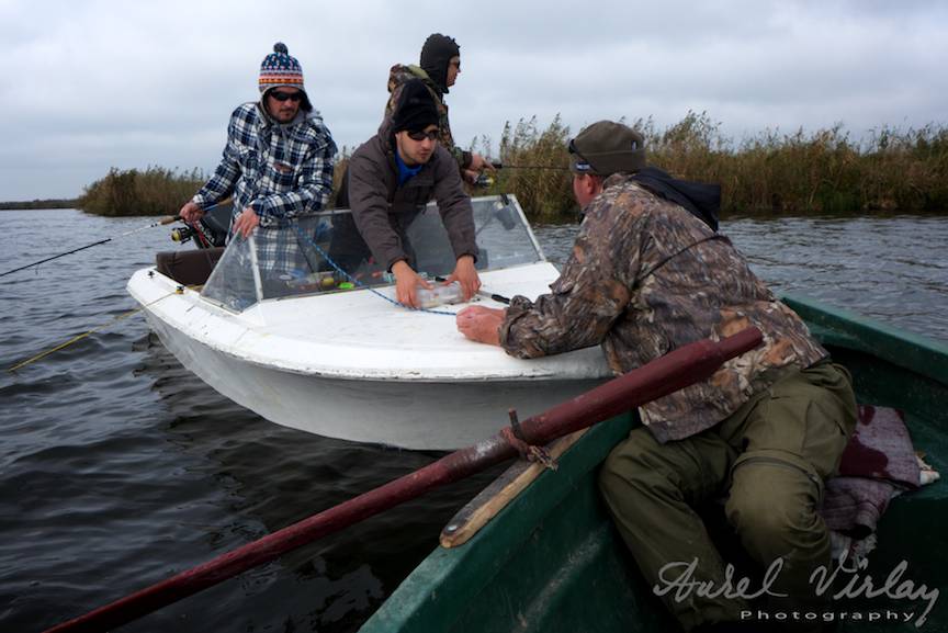 Sfaturi intre pescari pe lacul Bogdaproste